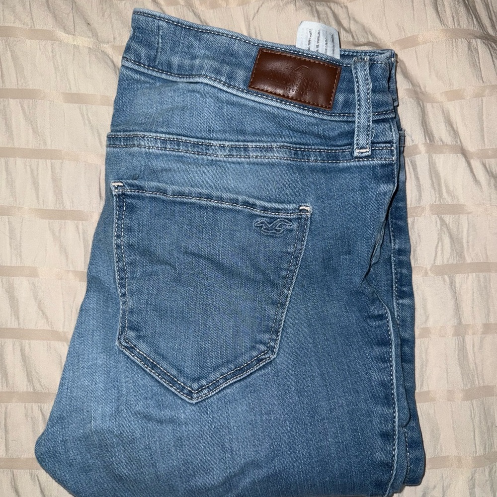 Hollister Women's High Rise Jeans - Light Blue